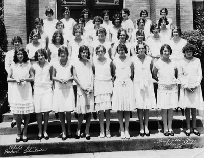 Huntsville High School Glee Club, 1929
