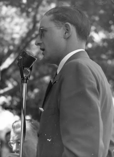 Richard Craig campaign speech — He Won, 1941