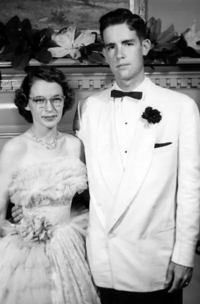 Bill Ledbetter and Barbara McDuffie, c. 1955