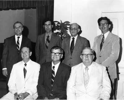 Richard Craig at Travis County Bar Association event, 1974