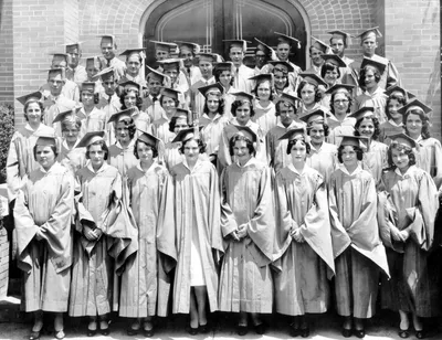 Huntsville High School graduation, c. 1927