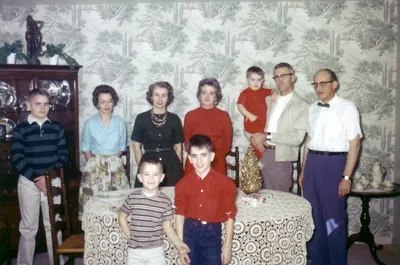 Craig, Morris, and Ledbetter families, c. 1961