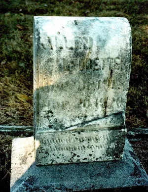 Headstone of Allen Ledbetter