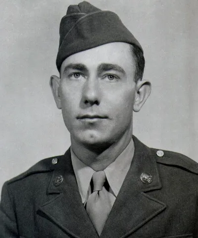 Alvin Ledbetter in Army uniform, WWII