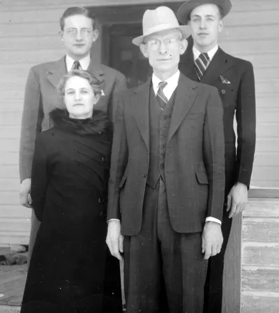 The Craig family, December 1939