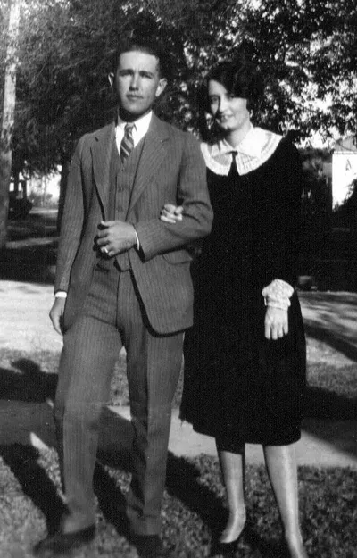 JJL Jr. and Leonora Lackey, c. 1925